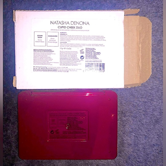 Natasha Denona Cupid Cheek Duo Cream Blush & Highlighter. Rose, Pink, Tan, Nude - Picture 4 of 5
